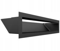 Вентиляционная решетка камина LUFT 90x400 черная