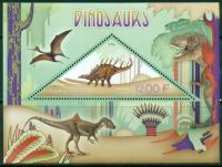 Dinozaury fauna prehistoryczna Kongo blok #CON1430