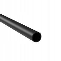 Rurka tralka fi20 x 2mm 250cm 2,5m zabudowa harfa balustrady czarna mat RAL