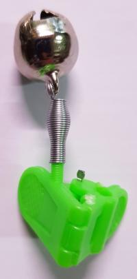 Dzwonek z klipsem pojedynczy 16mm MAX Fishing Team