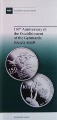 Folder NBP - 150 Towarz. Gimnasty. SOKÓŁ angielski