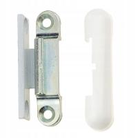 НАРУЖНЫЙ ЗАЖИМ ЦЕНТРАЛЬНЫЙ ШАРНИР ОБОЛОЧКА БЕЛЫЙ RAL9016