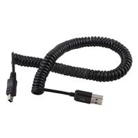 USB кабель - мини USB пружинная спираль 30-300 см