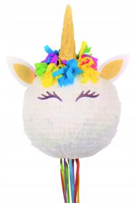 NA URODZINY Piniata jednorożec pinata unicorn bez rozbijania