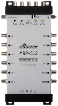 Multiswitch 5 входов 12 выходов 5/12 сигнал MRP-512