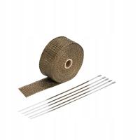 Bandaż termiczny bazaltowy MGM 5 m 1400°C + 5 opasek