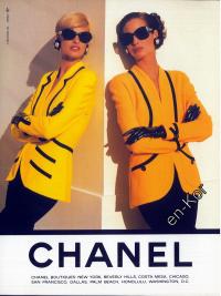 USA CHANEL 1991 (EVANGELISTA - LAGERFELD) PEWEX #2