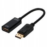 Adapter kabel Display Port do HDMI przejściówka do monitora 4K DP Pawonik