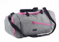 Спортивная тренировочная сумка с карманом для обуви для фитнеса 53x29x27 см