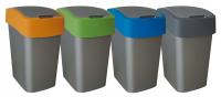 Корзина контейнер для сортировки отходов CURVER 4X10L