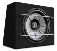 Subwoofer samochodowy JBL STAGE1200B 250 W + 1szt WKRĘT BLACHOWKRĘT 3,9 X 16 CZARNY NA KRZYŻAK