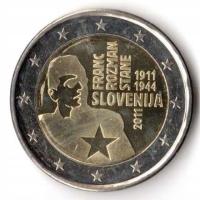 2 euro okolicznościowe Słowenia 2011 Franc Rozman