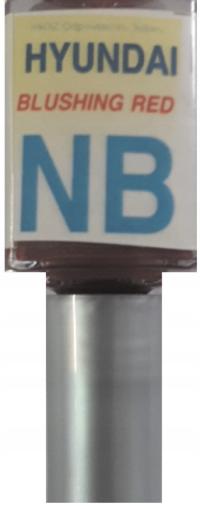 HYUNDAI NB BLUSHING RED LAKIER ZAPRAWKA DO RYS ARA 10 ML