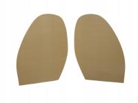 Zelówki męskie do butów cienkie antypoślizgowe 180 x 125 mm beżowy