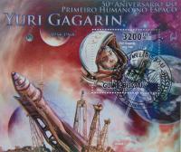 Kosmos Jurij Gagarin Wostok Gwinea-Bissau #47163