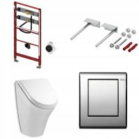 ROCA NEXO писсуар с крышкой набор спуск каркас