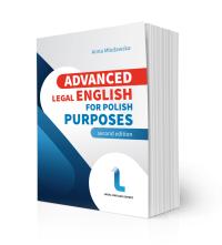 Książka Advanced Legal English for Polish Purposes Anna Młodawska + kurs