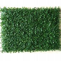 Зеленая стена панель коврик искусственный самшит вертикальный сад 40x60cm