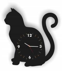Zegar ścienny KOT kotek kotki na prezent wyprzedaż