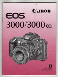 CANON EOS 3000, 3000 QD ИНСТРУКЦИЯ