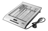 Toster Ufesa TT7920 srebrny/szary 650 W