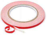 Taśma Dwustronna Do Profil Taśma LED 9mm 5m Piankowa Wytrzymała Mocny Klej