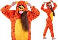 Тигровая пижама Тигр кигуруми Onesie комбинезон для мужчин и женщин L 165-174 см