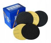 PAPIER ŚCIERNY SAIT KRĄŻEK ŚCIERNY 125mm DO MARMURU GRESU GRANITU gr 120