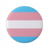 Przypinka/button trans / transseksual 32 mm