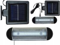 лампа солнечная БРА для беседки 10 LED шнур P-107