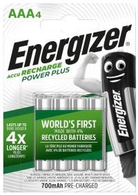 4 x перезаряжаемые батарейки ENERGIZER R03/AAA NI-MH, 700MAH