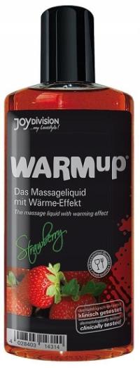 ROZGRZEWAJĄCY OLEJEK DO MASAŻU JADALNY TRUSKAWKA