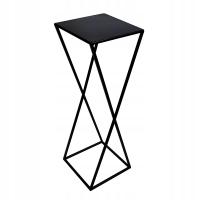 KWIETNIK Z METALU NA JEDEN KWIAT LOFT 100 CM