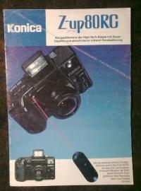 Fotoaparat Konica Z-up 80 RC проспект