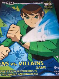 Gra BEN 10 ALIENS vs VILLAINS angielska