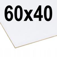 HDF 3mm 600x400 BIAŁA 1STR. LASER CNC DECOUPAGE