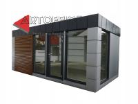 Коттедж жилой мороженое киоск 6x4m