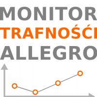 MONITOR TRAFNOŚCI ALLEGRO POZYCJA OFERT W SORTOWANIU WG TRAFNOŚCI