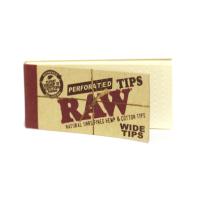 Filterki RAW WIDE TIPS широкие перфорированные 50 шт