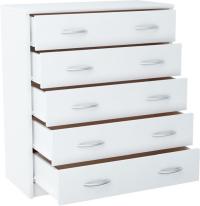 Комод шкаф 5s белый книжный шкаф 5 ящиков Роб