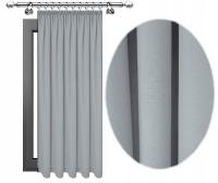 ГОТОВЫЕ ШТОРЫ НА ЗУБКИ, 140x250 ВУАЛЬ НА ЛЕНТЕ