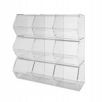 Набор из 3 контейнеров для конфет, кондитерских изделий - магазин