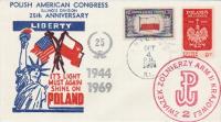POLISH AMERICAN CONGRESS 1969. 25 LAT 1944-1969