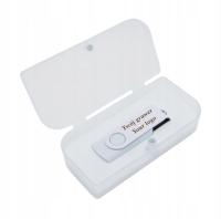 Флешка 16 ГБ с гравировкой подарочная коробка для рождественской елки