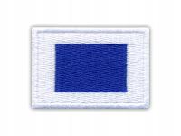 Naszywka Flaga - Sierra SI-ER-RA, Sygnały MKS Haft