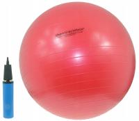 Фитнес-мяч для упражнений 55 см до 300 кг насос
