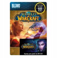 World Of Warcraft 60 DNI PrePaid EU WOW Klucz Kod Blizzard Battle.net