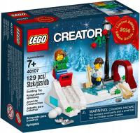 LEGO 40107 WINTER SKATING SCENE ZIMA EDYCJA LIMITOWANA ŚWIĘTA NOWE