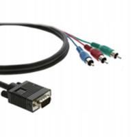 Kramer C-GM/3RVM-6 1.8m XGA HD15 M - 3x RCA M