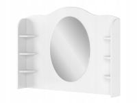 Белый туалетный столик с зеркалом LUNA LN-06 детская комната